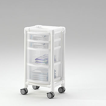 Pflegewagen - KTW 100 - RCN Medizin- und Rehatechnik - für Gesundheitseinrichtungen / Kunststoff