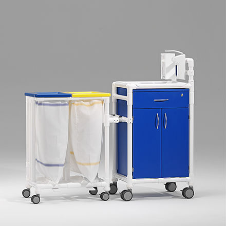 Pflegewagen - MPC 372 S - RCN Medizin- und Rehatechnik - Wäsche / Abfall / für Gesundheitseinrichtungen
