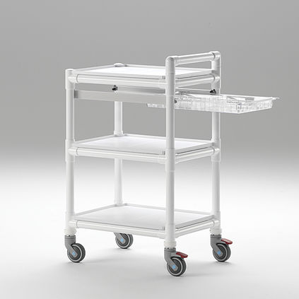 Pflegewagen - MPC 253 AS 50 - RCN Medizin- und Rehatechnik - für Gesundheitseinrichtungen / Kunststoff