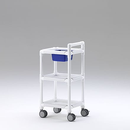 Pflegewagen - MPC 153 WS MRT - RCN Medizin- und Rehatechnik - Multifunktion / für Gesundheitseinrichtungen / Messing