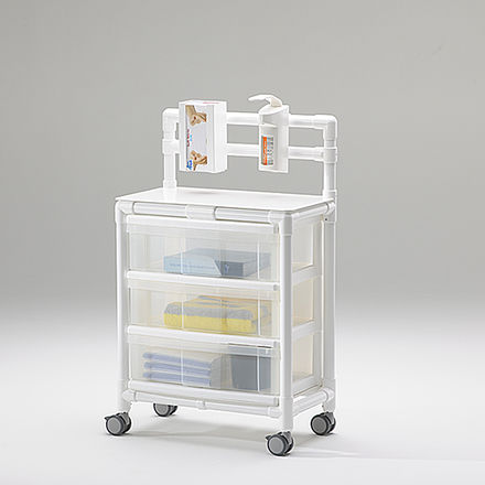 Pflegewagen - HGW 100 - RCN Medizin- und Rehatechnik - für Gesundheitseinrichtungen / Kunststoff