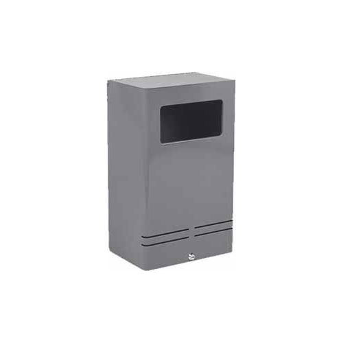 Park-Abfallbehälter - 3312 series - decayeux - wandmontiert / Edelstahl / Aluminium