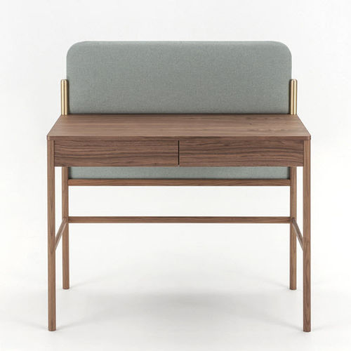 Moderner Schminktisch - Flag - Bolzan Srl-Società Benefit - Nussbaum / Stoff / Made in Italy