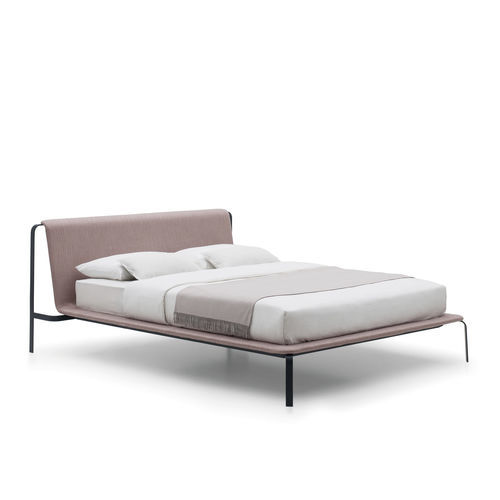 Doppelbett - Bend - Bolzan Srl-Società Benefit - modern / Polster / Kopfteil