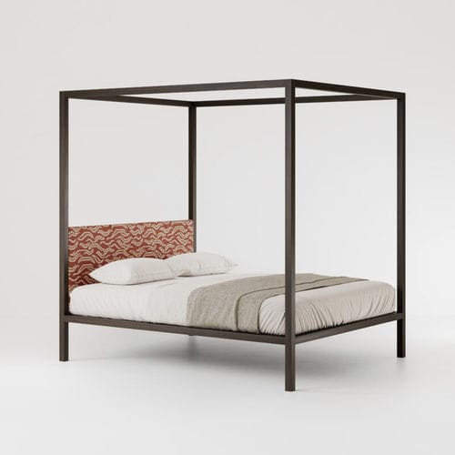 Himmelbett Bett - CEYLON  - Bolzan Srl-Società Benefit - Doppelbett / klassisch / Kopfteil