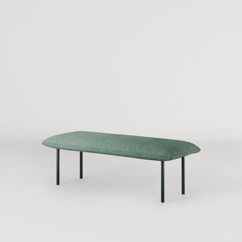 Moderne Polsterbank - JILL BENCH  - Bolzan Srl-Società Benefit - Stoff / Gestell aus Metall / Contract