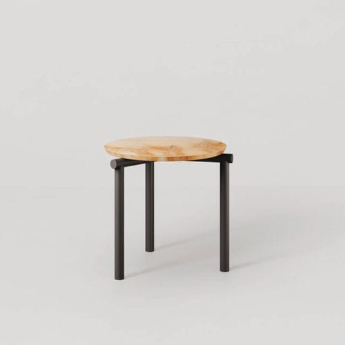 Moderner Couchtisch - JACK-E  - Bolzan Srl-Società Benefit - Leder / Holz / Marmor