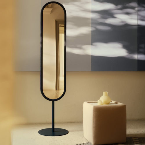 Standspiegel - LAP  - Bolzan Srl-Società Benefit - modern / oval / lackiertes Metall