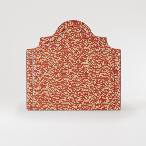 Kopfteil für Doppelbetten - CELINE  - Bolzan Srl-Società Benefit - klassisch / Stoff / orange