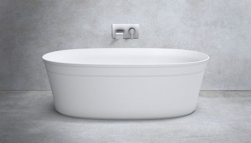 Ovale Badewanne - S-SERIES CHAMELEON - apaiser - freistehend / für Wohnungen / Verbundwerkstoff