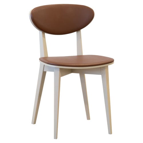 Moderner Stuhl - RIVIERA - CMcadeiras - für den Innenraum / Stoff / Gestell aus Holz