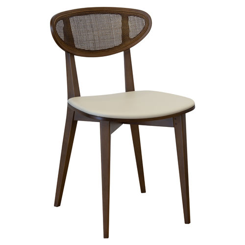 Moderner Stuhl - RIVIERA 3 - CMcadeiras - für den Innenraum / Stoff / Stroh