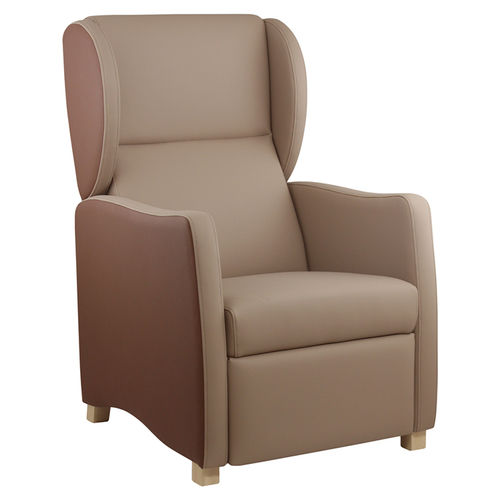 Moderner Sessel - CARTAGENA DELUXE    - CMcadeiras - Polyurethan / mit Fußstütze / Contract