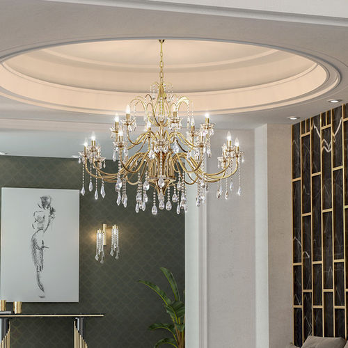 Klassischer Kronleuchter - TANGER - Ccastro Lighting - Kristall / 8 Glühbirnen / 5 Glühbirnen