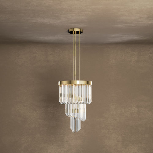 Hängelampe - ROYAL  - Ccastro Lighting - Glas / Gold / klassisch