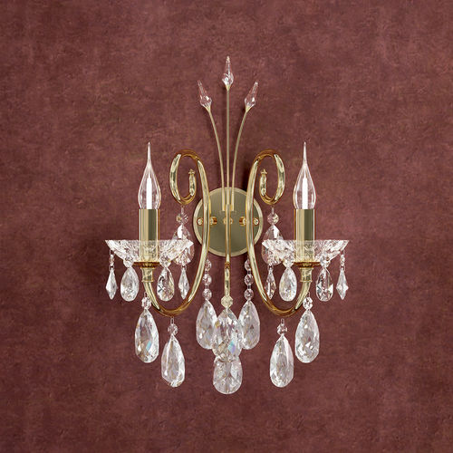 Klassische Wandleuchte - CASABLANCA  - Ccastro Lighting - für den Innenraum / Kristall / Kandelaber