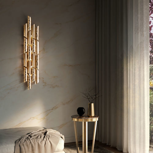 Moderne Wandleuchte - TRIUMPH  - Ccastro Lighting - für den Innenraum / Messing / stationär
