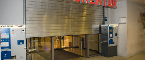 Industrie-Rolltor - AIR - Jansen Tore GmbH & Co. KG - Aluminium / Akustik / für öffentliche Einrichtungen