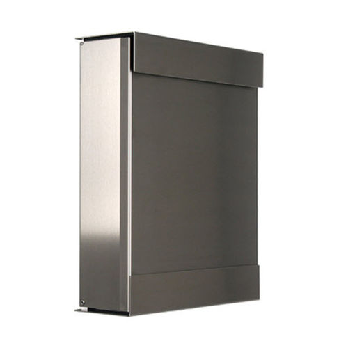 Wandmontierter Briefkasten - GLASNOST.METAL.360 - keilbach design and products - individuell