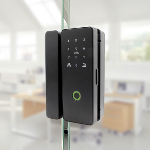 Elektronisches Schloss - E-Lock EVO 2.0 - GFS Design - Zahlen / für Glastür / mit 1 Schließpunkt
