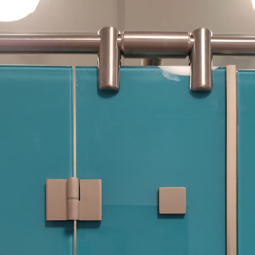 Hartglas-Sanitärkabine - Catalogs - GFS Design - Edelstahl / für Duschen