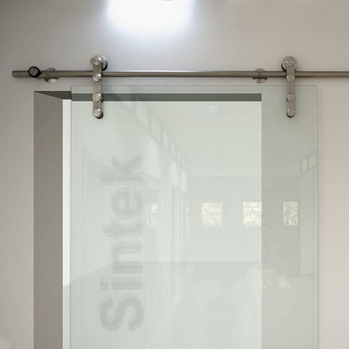 Edelstahl-Schiebesystem - SINTEK - GFS Design - Glastüren