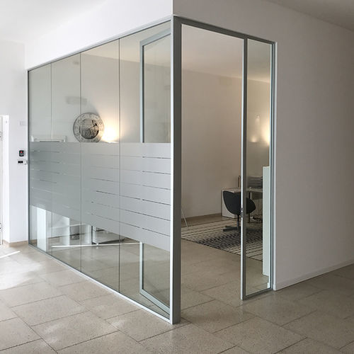 Profil für Tür - LEONARDO - GFS Design - für Trennwand / für Wand / für Glastrennwand
