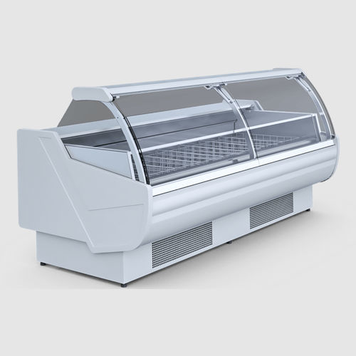 Verkaufskühlvitrine - SANTIAGO M - IGLOO - für Einzelhandel / Edelstahl / Aluminium