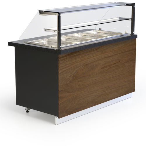 Beheizte Verkaufsvitrine / Verkaufs - GASTROLINE PREMIUM BEMAR - IGLOO - mit Sichtfläche / mit integrierter Beleuchtung / auf Rollen