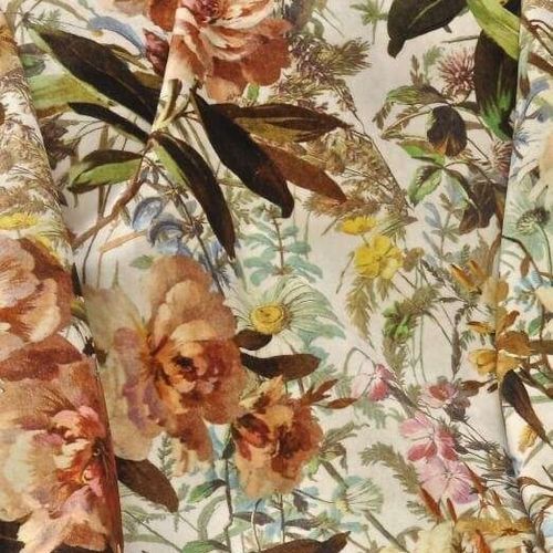 Möbelstoff - BELLA 4110  - Decobel srl - für Vorhänge / Naturmotiv / Blumenmotive