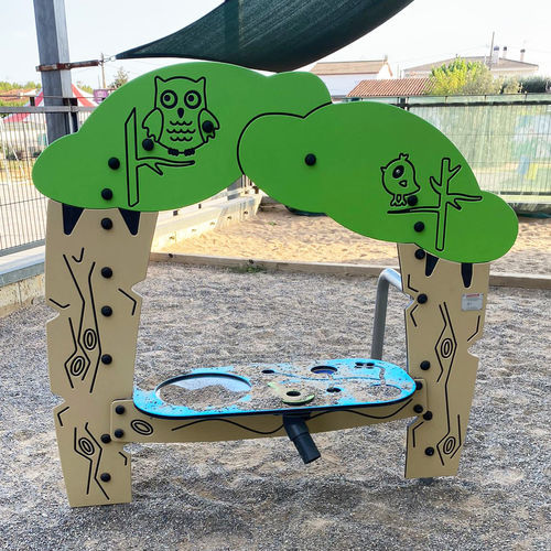 Spieltisch für Kinder / für Außenbereich - SAND FOREST  - Industrias Agapito - modern / für Spielplätze / Metall