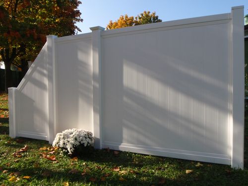 Gartenzaun - HOARDING SOLID  - Top Fence - PVC