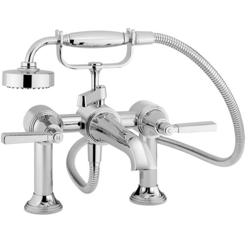 Zweigriffmischer für Duschen - V6K30M-CP - Samuel Heath & Sons - für Badewanne / Aufsatz / aus verchromtem Metall