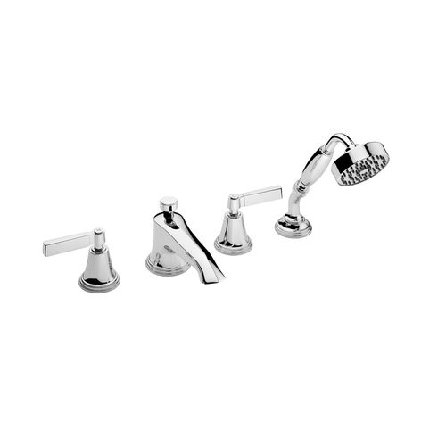 Zweigriffmischer für Dusche - V6K48M-CP - Samuel Heath & Sons - für Badewanne / Aufsatz / aus verchromtem Metall
