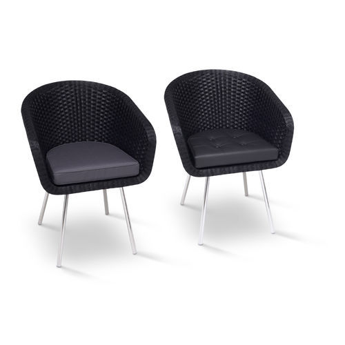 Kissen für Sofas - SHELL  - FueraDentro - Stuhl / für Außenbereich / D-förmig