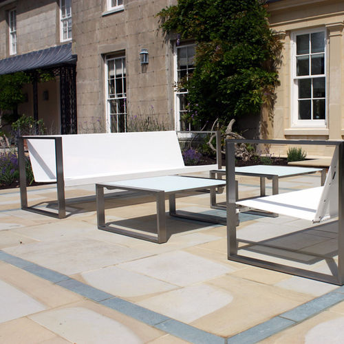 Modulsofa - BANCA - FueraDentro - modern / für Garten / für Terrasse