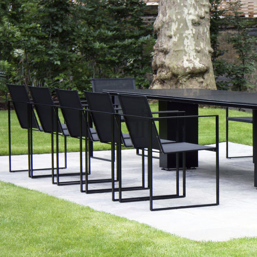 Moderner Esszimmerstuhl - BUTAQUE - FueraDentro - für den Innenraum / für Garten / für Terrasse