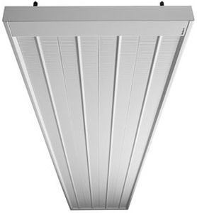 Elektrisches Heizpaneele - ATRIUM H - Lindab - deckenmontiert / weiß