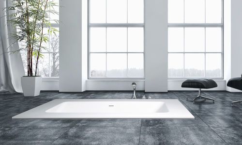 Verbundwerkstoff-Badewanne - SMART ONE - AQUAdesign - weiß