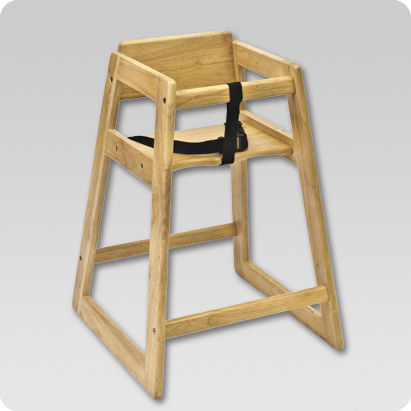 Stapelbarer Hochstuhl - KB822 - Koala Kare Products - für Restaurants / Holz