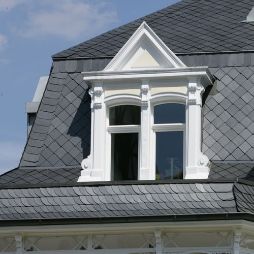 Schieferdach - DECORATIVE WITH POINTED ANGLES - Rathscheck  Schiefer - Ziegeloptik