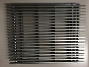 Edelstahl-Lüftungsgitter - VG1 SERIES - Ohio Gratings - quadratisch