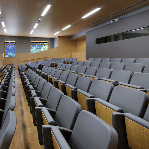 Moderner Auditoriumsessel - SIPARIO - Lamm srl - Stoff / Leder / Polyurethanschaum