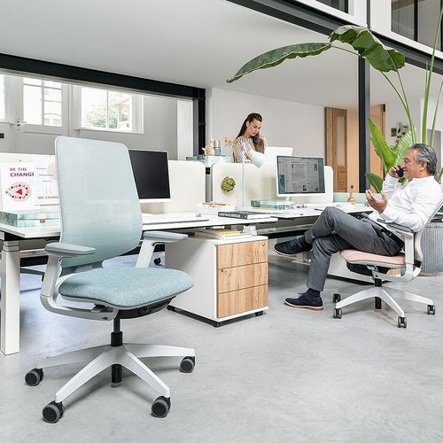 Moderner Bürosessel - SE:FLEX - Sedus - Stoff / Polster / höhenverstellbar