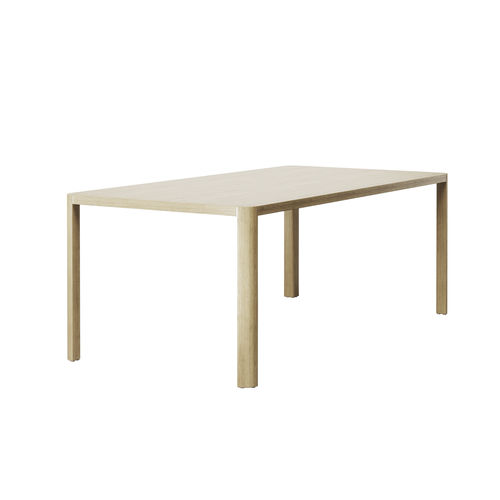 Moderner Tisch - 1140 - THONET - Eiche / Gestell aus Massivholz / rechteckig