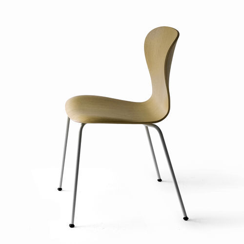 Moderner Stuhl - S 220 - THONET - für den Innenraum / Sperrholz / Bugholz