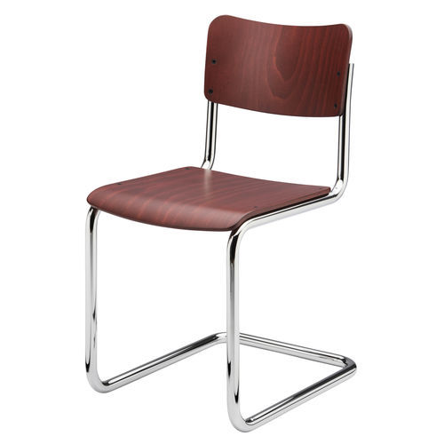 Moderner Stuhl - S 43 K  - THONET - für den Innenraum / Buche / Sperrholz