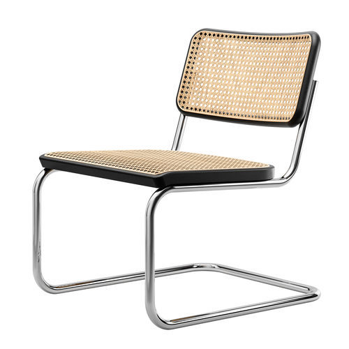 Moderner Sessel - S 32 VL - THONET - Stoff / Buche / Eiche