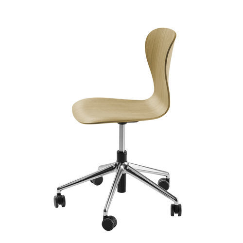 Moderner Stuhl - S 220 DRW - THONET - für den Innenraum / Eiche / Gestell aus Aluminium