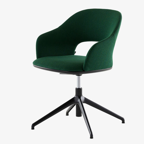 Restaurations-Stuhl - 521 PFDVW - THONET - für den Innenraum / Leder / Bugholz